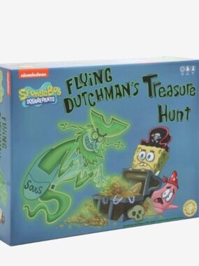 SpongeBob flying dutchman's treasure hunt board game